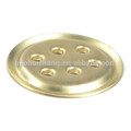 OEM stamping electrical contacts brass copper nickel plated flange